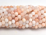 Matte Pink Aventurine Beads, 6mm Round Beads