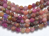 Ruby Sapphire Beads, 3.5mm, Micro Faceted-BeadBasic