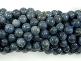 Blue Sponge Coral Beads, 8mm Round Beads