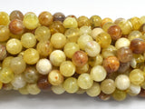 Yellow Opal, 8mm (8.5mm) Round-BeadBasic