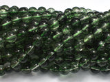 Quartz - Green, 8mm (8.3mm) Round-BeadBasic