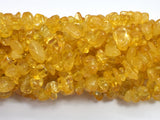 Citrine Chips Beads, Approx (4-10) mm, 32 Inch-BeadBasic