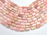 Pink Opal 7x11mm Faceted Tube-BeadBasic