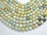 Amazonite Beads, 12mm (12.5mm) Round-BeadBasic