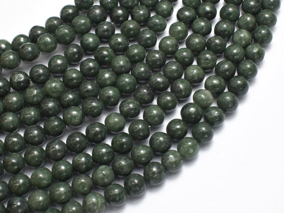 Natural Mocui Jade, 6mm Round
