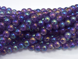 Mystic Coated Amethyst 8mm Round-BeadBasic