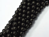 Jet 8mm Round Beads-BeadBasic