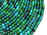 Chrysocolla , 6mm Round Beads