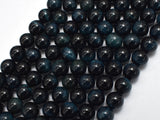 Blue Tiger Eye, 8mm (8.5mm) Round Beads-BeadBasic