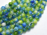 Jade - Green & Blue, 8mm Round-BeadBasic