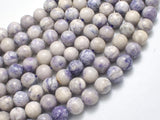 Purple Tiffany Jasper, 8mm Round