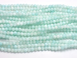 Jade - Light Blue, 4mm (4.5mm), Round-BeadBasic