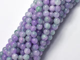 Jade - Purple & Light Green 6mm-BeadBasic