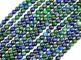 Azurite Malachite Beads, 4mm (4.6mm) Round
