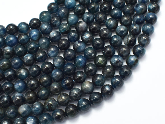 Kyanite Beads, 6mm (6.5mm) Round Beads, 15.5 Inch-BeadBasic