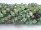 Fluorite, Rainbow Fluorite, 8mm (8.5mm), Round-BeadBasic