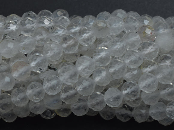 Clear Quartz, 4mm (4.2mm) Micro Faceted Round