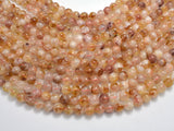 Citrine Beads, 8mm, Round-BeadBasic