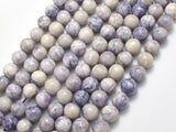 Purple Tiffany Jasper, 8mm Round
