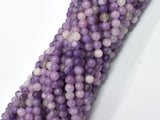 Lepidolite Beads, 4mm (4.5mm) Round-BeadBasic