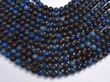 Blue Opal, 8mm (8.5mm) Round-BeadBasic