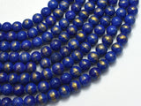 Mashan Jade - Lapis Blue, 8mm (8.5mm) Round-BeadBasic