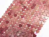 Rhodonite, 6mm Heart Beads-BeadBasic