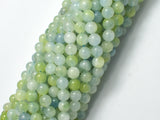 Jade - Light Green & Blue 6mm Round-BeadBasic