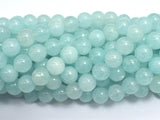 Jade - Light Blue, 8mm Round-BeadBasic