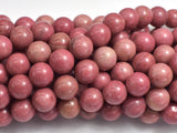 Rhodonite Beads, 10mm, Round Beads-BeadBasic