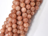 Sunstone Beads, 8mm Round Beads