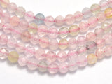 Beryl Beads, Aquamarine, Morganite, Heliodor, 3mm Micro Faceted Round-BeadBasic