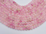 Jade - Pink 8mm Round Beads-BeadBasic