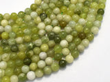 Serpentine Jade, 6mm (6.6mm) Round-BeadBasic
