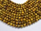 Golden Tiger Eye, 8mm (8.5mm) Round-BeadBasic
