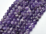 Amethyst Beads, 8mm (8.5mm) Round Beads-BeadBasic