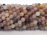 Violet Jade, 6mm (6.7mm) Round-BeadBasic
