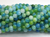 Jade - Green & Blue, 6mm Round-BeadBasic