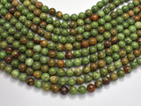 Green Opal, 8mm Round Beads-BeadBasic