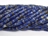 Sodalite, Approx. 2x4mm, Heishi Disc-BeadBasic