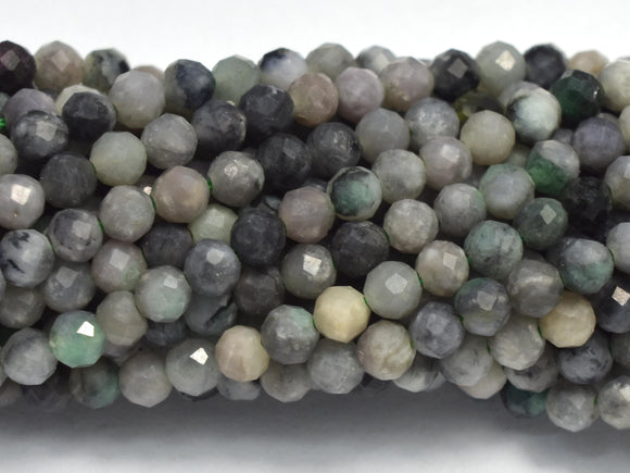 Emerald, 3mm Micro Faceted Round