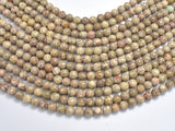 Fossil Jasper Beads, 6mm, Round Beads
