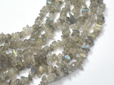 Labradorite Beads, 4mm - 9mm Chips Beads-BeadBasic