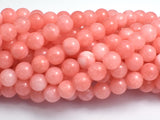 Jade - Salmon Pink, 8mm Round