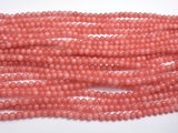 Malaysia Jade - Peach Pink, 4mm (4.5mm), Round-BeadBasic