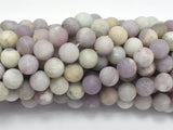 Matte Lilac Jasper Beads, Pink Tourmaline Beads, 8mm (8.6mm)-BeadBasic