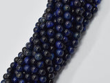 Tiger Eye-Blue 6mm Round Beads-BeadBasic