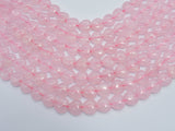 Rose Quartz 10mm Heart Beads, 15 Inch-BeadBasic