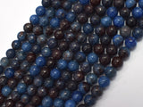 Blue Opal, 6mm (6.6mm) Round-BeadBasic