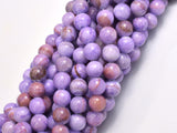 Jade - Purple, 8mm Round-BeadBasic